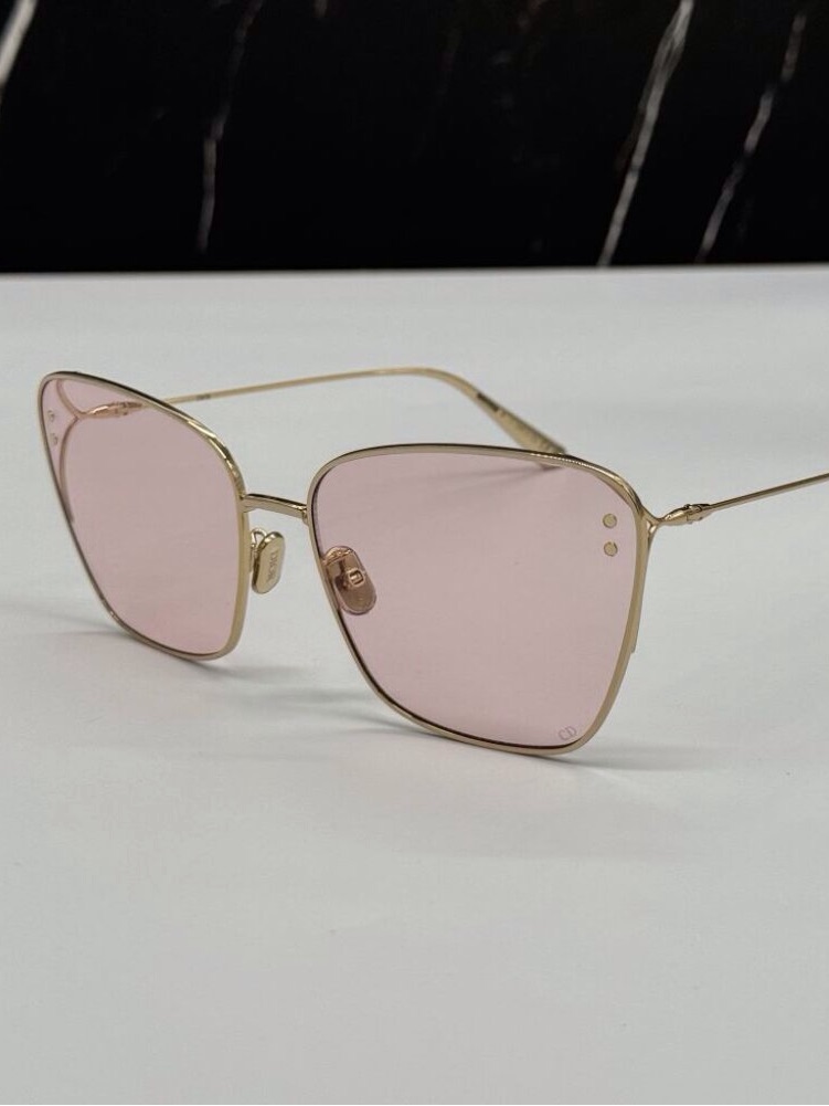 New Dior Missdior B2u B0l0 Women Butterfly Pink Dior Sunglasses Miss Dior B2u